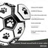 PawsFable™ Match Day Interactive Dog Soccer Ball with Grab Tabs