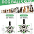 PawsFable™ Match Day Interactive Dog Soccer Ball with Grab Tabs