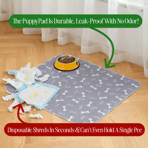 PawsFable™ Washable Leak Guard Pee Pad