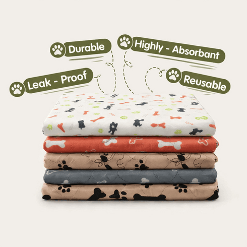 PawsFable™ Washable Leak Guard Pee Pad
