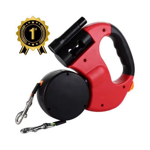 Dog Duo leash up to 28 lbs per