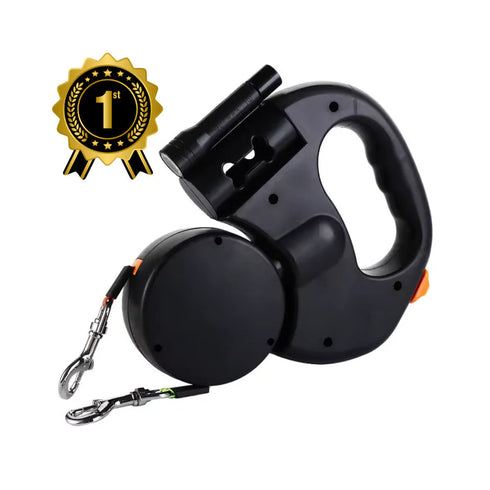 Dog Duo leash up to 28 lbs per
