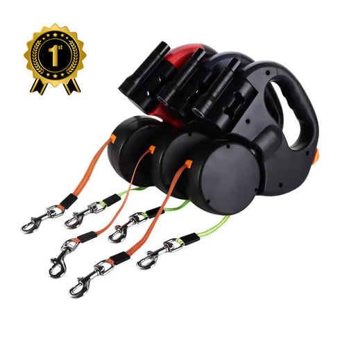 Dog Duo leash up to 28 lbs per