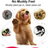 Dog Paw Cleaner — Soft Silicone Bristles, Easy Twist Design