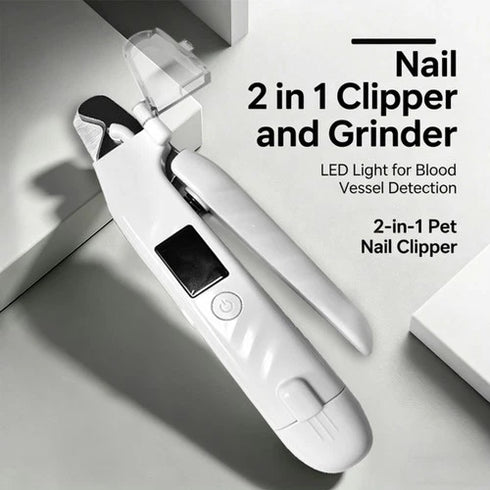 2 in 1 Nail Clipper & Grinder