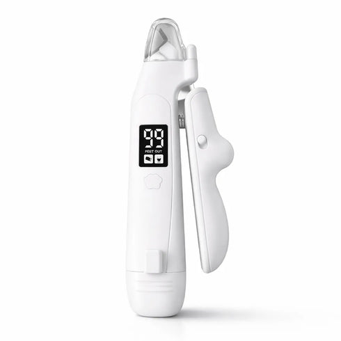 2-in-1 Pet Nail Trimmer & Grinder with LED Light