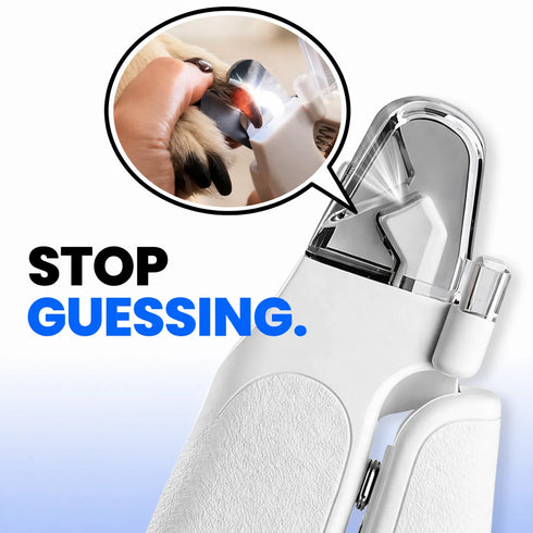 2-in-1 Pet Nail Trimmer & Grinder with LED Light