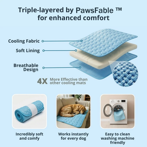 PawsFable™ Pet Cooling Mat