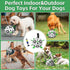 PawsFable™ Match Day Interactive Dog Soccer Ball with Grab Tabs